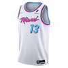 NBA Miami Heat Bam Adebayo Nike Edition - White | NBA