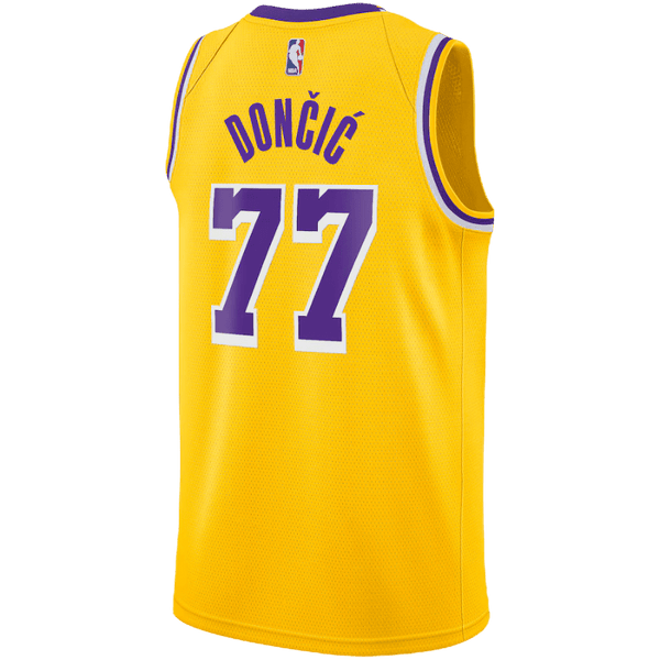 Los Angeles Lakers Nike Icon Edition Jersey - Gold | NBA