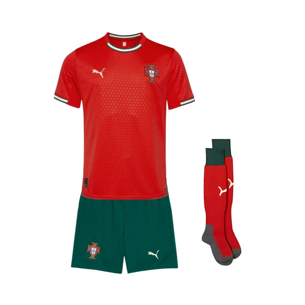 Kids' Kit - Portugal Home 25/26 - World Cup 2026