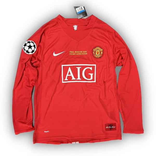2007-08 - MAN UTD LONG SLEEVE HOME | RETRO