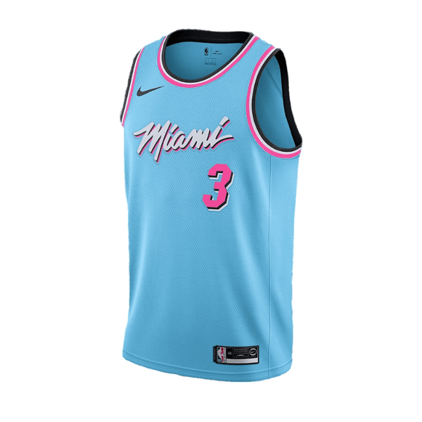 Miami Heat Dwyane Wade Nike City Edition - Blue | NBA