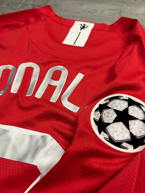 2007-08 - MAN UTD LONG SLEEVE HOME | RETRO