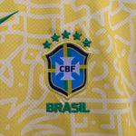 Kids' Kit - Brazil Home 24/25 - Copa América 2024